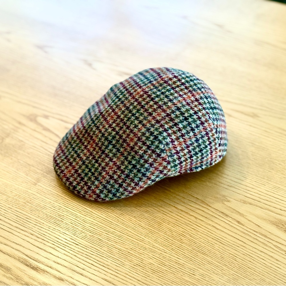 Barbour Multicolor Checkered Flat Cap